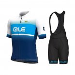 2021 Maillot Cyclisme ALE Bleu Manches Courtes et Cuissard (5)